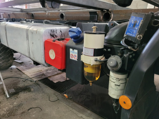 Installation du prefiltre centrifuge