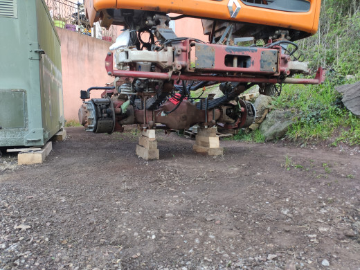 Dans l'ensemble je suis prêt pour le sablage du camion qui est programmée fin juin