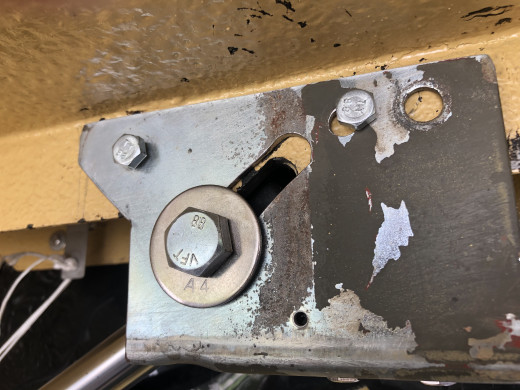 Fixation haute, il reste à mettre de la peinture!