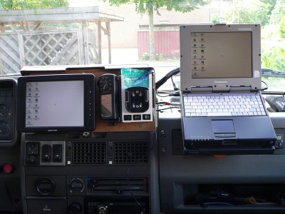 windows 2000 et le CF M34 en position de travail