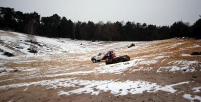 Faute de sable, elles ont euent droit à de la glace!