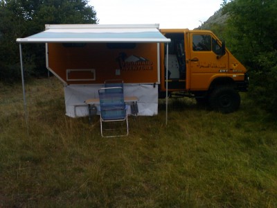 un petit bivouac sympa dans le Larzac