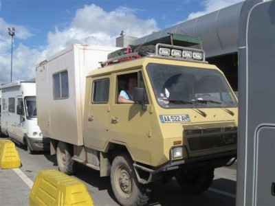 déjà l'heure du retour sur le port de Tanger
