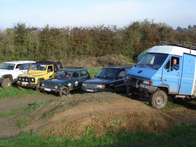 ces photos sont tirées sur le terrain du club 4x4 du Cateau Cambrésis <br />Je remercie Thierry Bellin pour son accueil