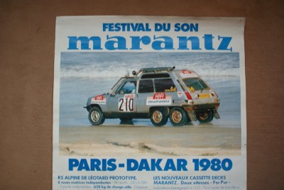 R5 Leotard Paris Dakar 1980