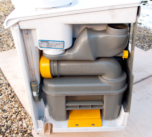 le coté gauche, côté sortie de la cassette