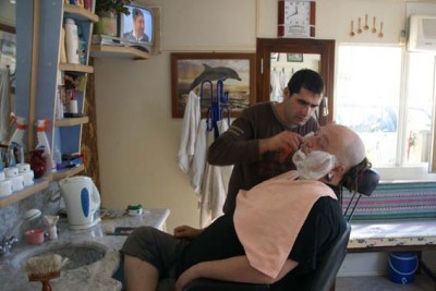 chez un barbier turc