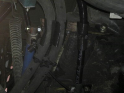 implantation du verin sur la BV
