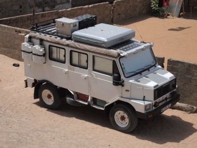 Tout propre après peinture et autres modifs, au Sénégal.