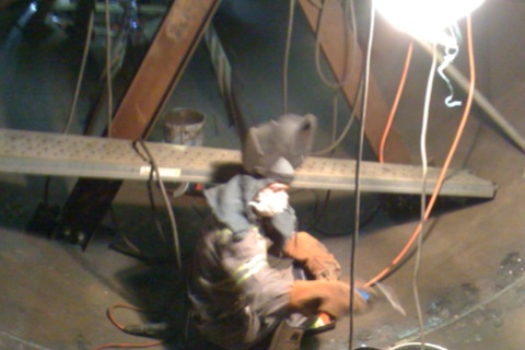 mission en nouvelle caledonie pipe de 4m de diam, (ultrasons)