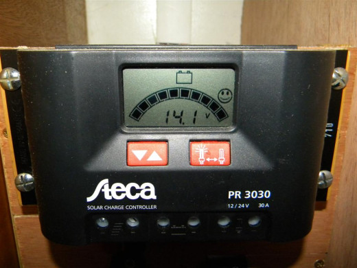 tension des batteries