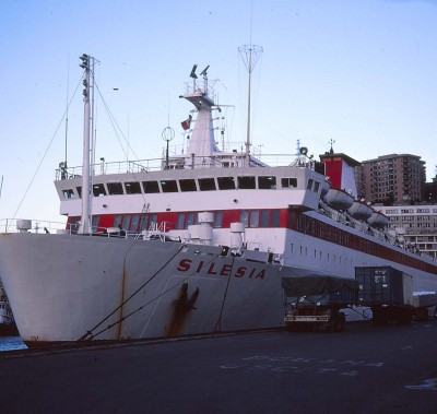 Un &quot;petit&quot; ferry polonais fonctionnait alors entre l'Italie et la Tunisie : le Silesia