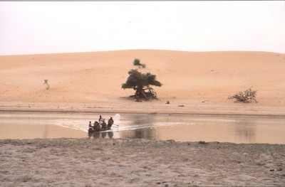 Le delta intérieur, véritable labyrinthe pour tenter de contourner tous les bras de rivière,lacs, étangs.<br />On avait (j'ai toujours) les cartes d'Etat Major au 1:100'000 et 200'000 de toutes ces régions.
