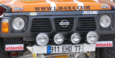 ce Nissan a gagné la Transafricaine classic cette année.