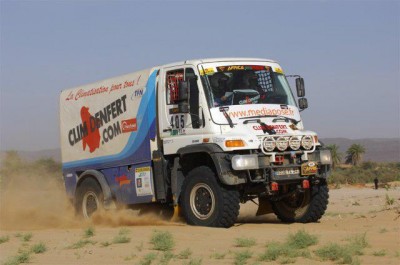 Mercedes Unimog U400 moteur 420cv prépa Dakar