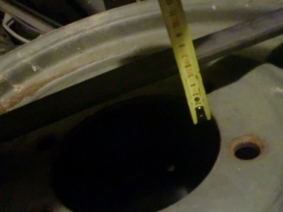 55mm entre l'intérieur de la flasque et l'extérieur de la jante