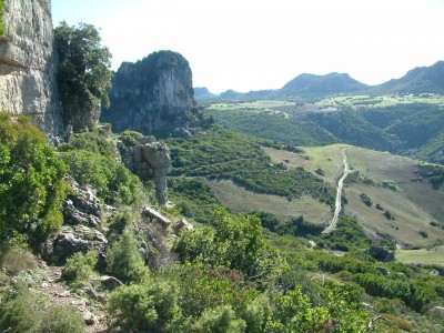 une piste vers Jerzu