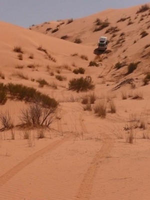 Un goulet rare en Tunisie.JPG