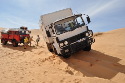 Pour ne pas déjanter, il vaut mieux éviter le sable dans les valves....