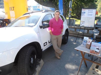 Pour ceux qui sont passés, nous étions sur le stand de Pascal BURG / All road expérience sur le Duster.