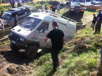 courageux sur cette piste noire