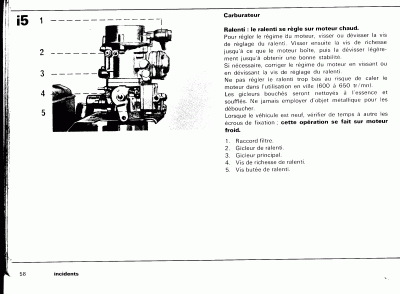 Extrait du manuel du conducteur de TP3