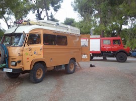 Rencontre avec un pompier grec... Il faut savoir élargir le cercle de ses amis !!! (mouais, facile, je sais...)