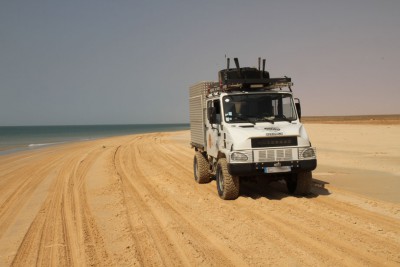 Descente de la Mauritanie par les plages