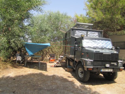 bivouac en plein sud