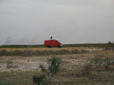 prospection dans la réserve du N'diael, autre atout du B ;)