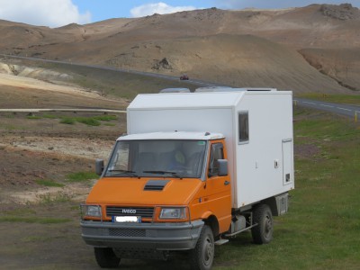 Vu lors d'une pose, mais personne n'est sortie de l'Iveco le temps de notre arrêt.