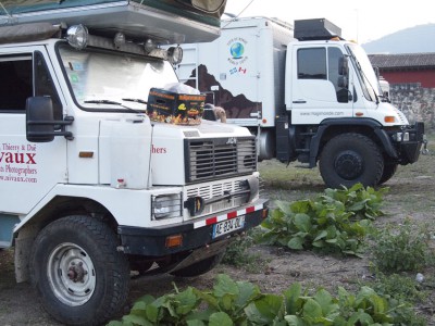 Bremach et Unimog à Antigua