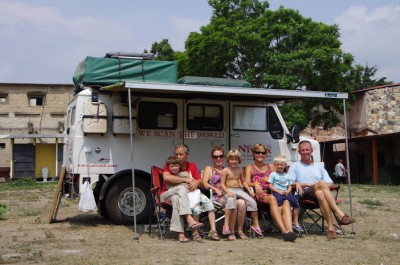 Famille Cavagnis et nous à Antigua