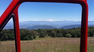 Vue sur le Mont Blanc