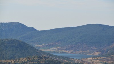 le Lac du Salagou vu d'en haut