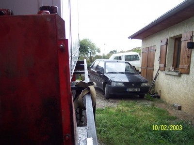 elargissement pour atteindre les 2.40m