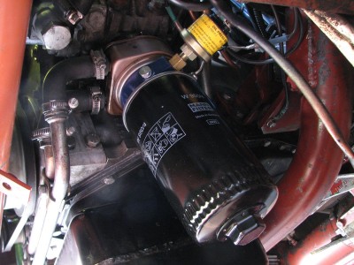 Avec le filtre IVECO la sonde de pression d'huile touchait sur le haut du filtre
