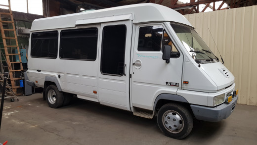 Le B110 dans son nouveau garage