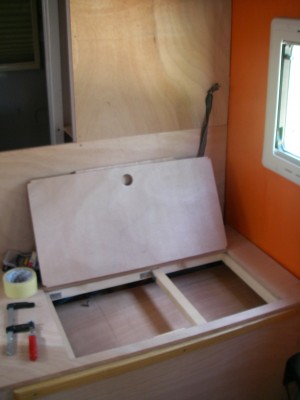 banquette sur chauffage...