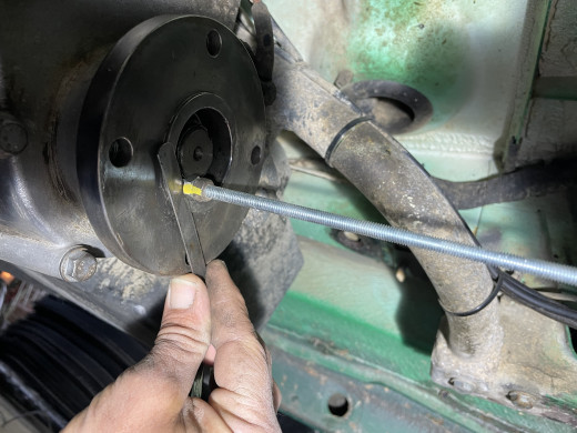 Je peux glisser une cale de 0,6 mm