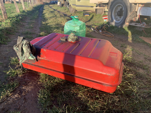 Le réservoir après